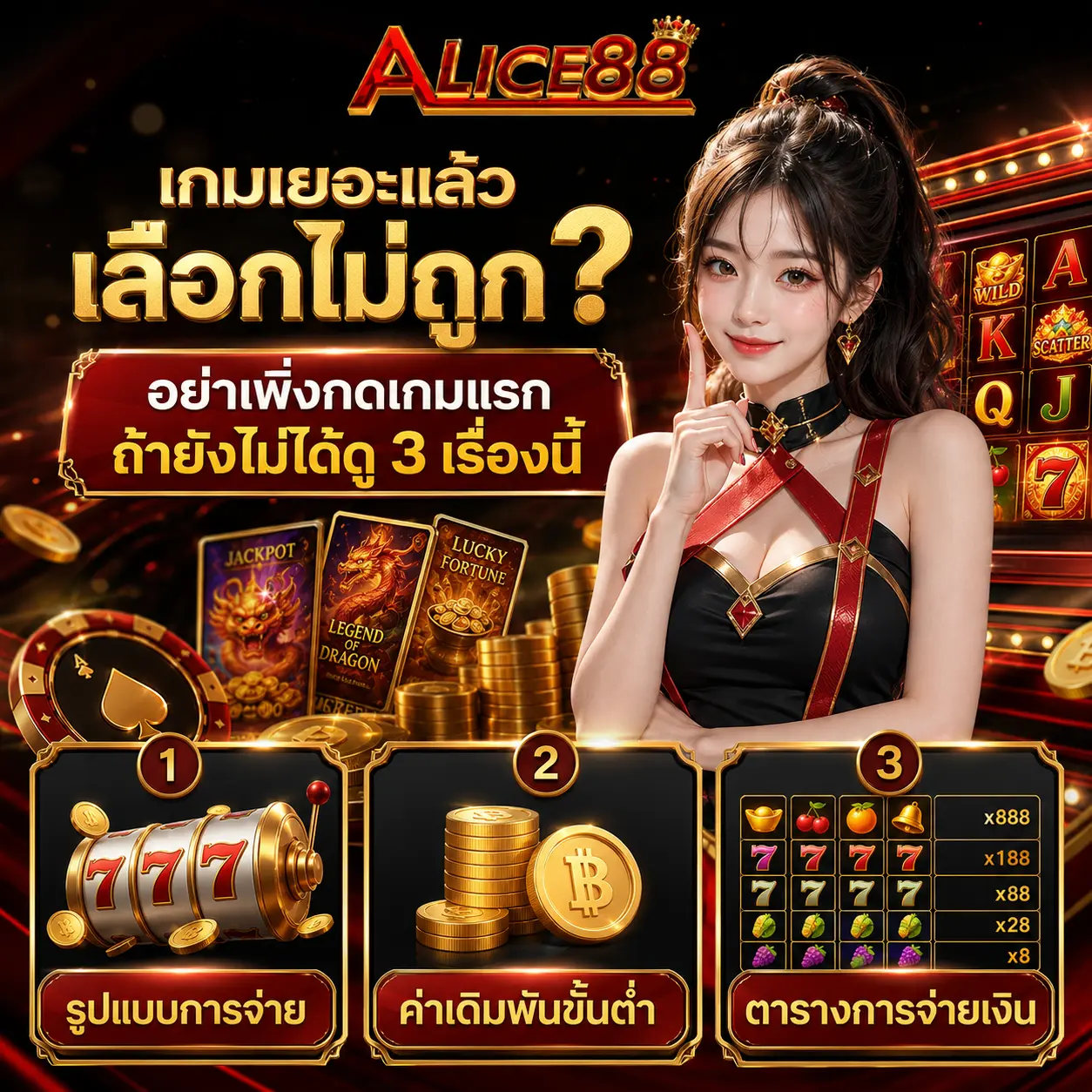 เกมเยอะแล้วเลือกไม่ถูก? อย่าเพิ่งกดเกมแรก ถ้ายังไม่ได้ดู 3 เรื่องนี้